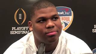 Quinnen Williams talks stopping Oklahoma’s offense [upl. by Per65]