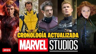 🚨2024 Cronología MARVEL STUDIOS  ORDEN CORRECTO de las SERIES y PELÍCULAS del UCM 🔥 Daredevil [upl. by Champaigne401]