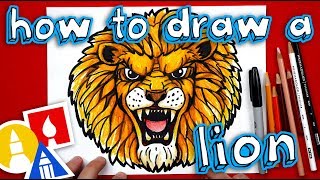 How To Draw A Realistic Lion [upl. by Akamahs]