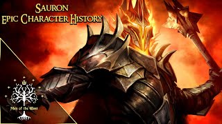 Sauron the Lord of the Rings  Epic Character History [upl. by Nonahs678]