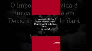 Nunca desanime mesmo diante dos problemas eles vem pra mostrar sua força e vencerá 🙏 [upl. by Annie]