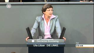 Ulla Lötzer DIE LINKE GWBNovelle Stumpfes Schwert gegen die Marktmacht von Konzernen [upl. by Gaal]