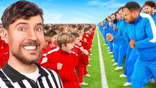 100 Kids Vs 100 Adults For 500000 [upl. by Launam]