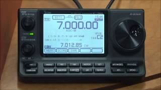 Icom IC7100 Base Station Operation [upl. by Schmeltzer365]