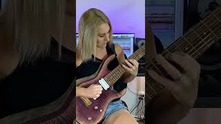 Harmonic minor jam Kiesel Aries 7 String guitar [upl. by Netsrak16]