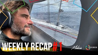 Weekly Recap 1  Team Malizia  Vendée Globe [upl. by Asta499]