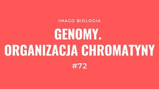 Genomy Organizacja chromatyny [upl. by Meador]