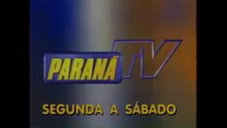 Chamada de estréia ParanáTV 19071999 [upl. by Femmine]