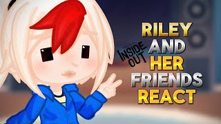 Riley And Her Friends React To Her  Inside Out 2  Gacha React  Vixyma [upl. by Oelgnaed]