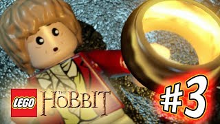 Lego The Hobbit  Parte 3 Gollum e o Anel  Dublado em Português do Brasil [upl. by Noryb]