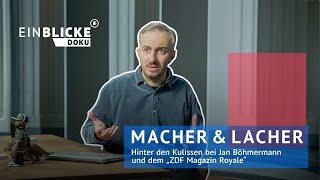 Hinter den Kulissen bei Jan Böhmermann und dem „ZDF Magazin Royale“  ZDF Magazin Royale [upl. by Anawek]