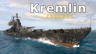 World of WarShips Kremlin  4 Kills 280K Damage [upl. by Dine]