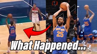 The Knicks BROKE Mikal Bridges Jumpshot [upl. by Moht]