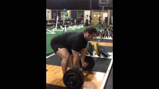 Underhand Bent Row 275lbs for 10 Reps [upl. by Ultun]