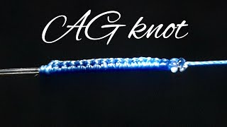 AG knot or FG knot   Braided To fluorocarbon leader  Best fishing knots [upl. by Ahsata]