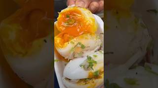 Half boiled eggs eggs shorts youtubeshorts youtube [upl. by Gnud610]