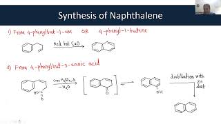 Naphthalene Structure and Synthesis [upl. by Valley]