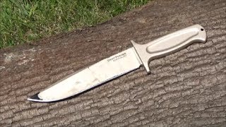 Cold Steel Drop Forged Survivalist Knife Review [upl. by Baer532]