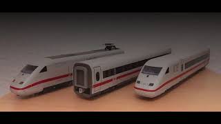 20230807  Der ICE 2  ein kleines Fahrvideo [upl. by Ribaj]