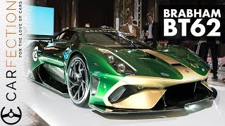 Brabham Is Back BT62 A £1M Track Only Hypercar  Carfection [upl. by Kenay]