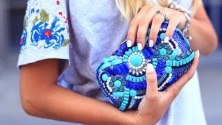 DIY Runway Emilio Pucci Clutch [upl. by Ymmij]