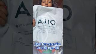 DO NOT BUY EXPENSIVE CLOTHES FROM AJIO shortaday ajio honestreview gapjeans [upl. by Rengia471]