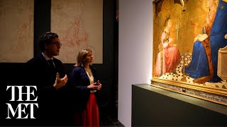 Exhibition Tour— Siena The Rise of Painting 13001350  Met Exhibitions [upl. by Harden824]