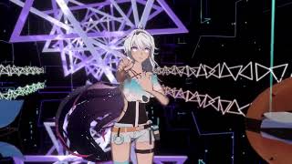 【Honkai Impact 3rd X VRChat MMD／FULLHD 】Kiana Kaslana HoFi【Aishite】 [upl. by Yrral]