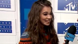 Hailee Steinfeld Interview  VMA 2016 [upl. by Adnuahsor]