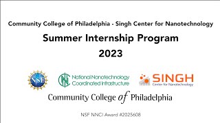 CCPSingh Center Interns  Summer 2023 [upl. by Deehsar]