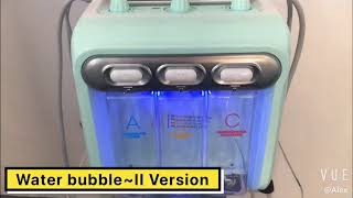 H2o2 small bubble 6 in 1 hydra facial machine leatest model [upl. by Greeson667]