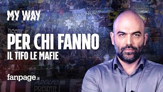 Roberto Saviano spiega i rapporti tra ultras e mafie quotBiglietti parcheggi magliette e tanta cocaquot [upl. by Laius272]