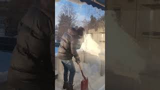 Fast Forward Snow Cleanup TimeLapse  Winters Magic Snow Removal in Seconds [upl. by Danice]