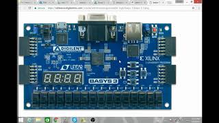 BASYS3 7 seg multiplexing Pt 2 [upl. by Quill]