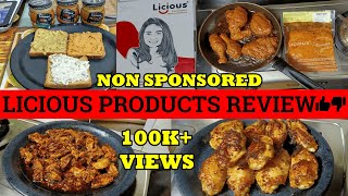 LICIOUS  LICIOUS REVIEW  LICIOUS SPREAD REVIEW  LICIOUS READY TO COOK  HOW TO USE LICIOUS APP [upl. by Eaned870]