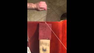 Saddle Stitching a Notebook Cover [upl. by Joiner537]