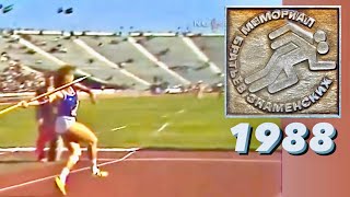 Athletics Znamenskiy Memorial 1988 [upl. by Ymme]