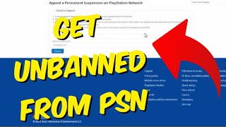 How To Get Unbanned From PlayStation Network 2024 Tutorial  Working 100 [upl. by Nalaf]