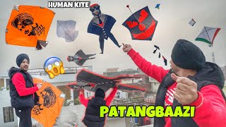 Patangbaazi amritsar Di 😱 Pipa Kite 🪁 Flying Kites 2024 [upl. by Quillan215]