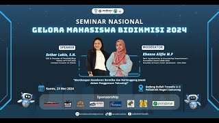 GELORA MAHASISWA BIDIKMISI 2024 [upl. by Jared28]