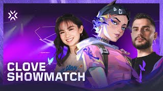 Mixwell Kyedae and mimi Play Clove for The First Time  VALORANT Clove Showmatch [upl. by Nnair]