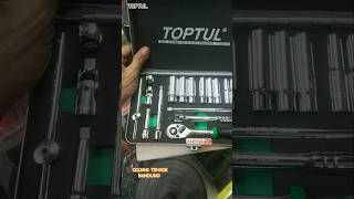 TOPTUL GCAD 1813  18 PCS 14quot DR socket set SAE  Kunci sok inchi set [upl. by Ilenna]