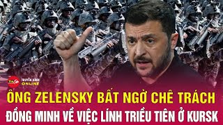 Ông Zelensky bất ngờ buông lời quotchê baiquot đồng minh khi nhắc tới việc binh sĩ Triều Tiên có mặt ở Nga [upl. by Liz]