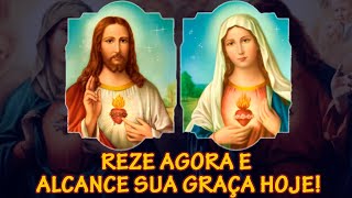 ORAÇÃO PODEROSA DE CONSAGRAÇÃO AO SAGRADO CORAÇÃO DE JESUS E MARIA [upl. by Ashbaugh]