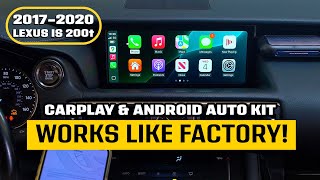 20172020 LEXUS IS 200t  LexusApproved Wireless CarPlay amp Android Auto [upl. by Elva676]