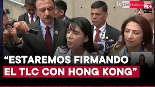 APEC 2024 Perú y Hong Kong a punto de firmar Tratado de Libre Comercio afirma Mincetur [upl. by Niroht526]