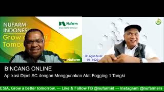 Solusi Perkebunan  Aplikasi Dipel SC dengan menggunakan alat fogging 1 tangki [upl. by Ahseekat727]