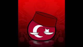 Turkiyes War of Independence 🇹🇷🔥💀  IB Operacb countryballs shorts edit turkey [upl. by Anny]