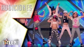 ¡Pequeñas pero matonas  Audiciones 3  Got Talent España 2017 [upl. by Alebasi931]