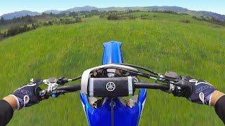 2020 YAMAHA YZ450FX FIRST RIDE [upl. by Nyrtak]